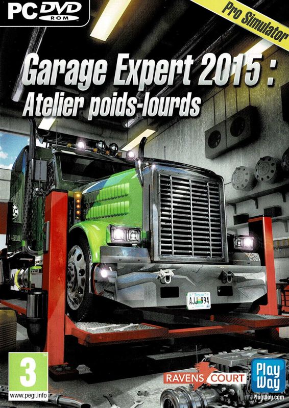 Front Cover for Truck Mechanic Simulator 2015 (Windows)