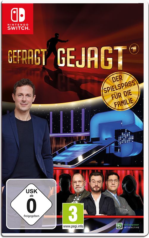 Front Cover for Gefragt Gejagt: Das Spiel (Nintendo Switch) (download release)