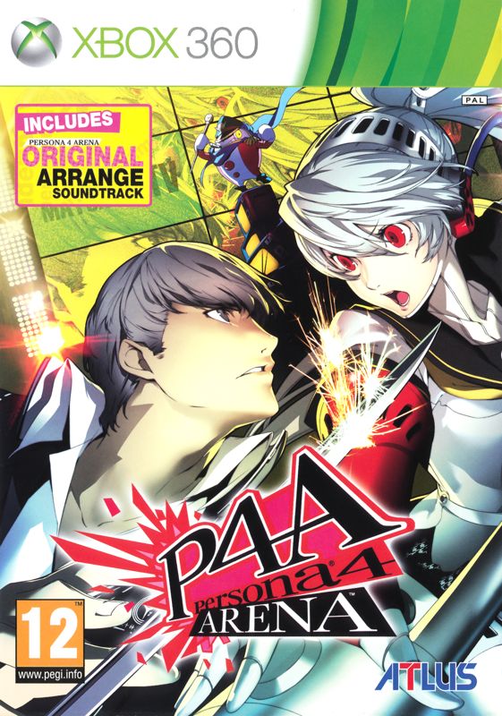 Front Cover for Persona 4: Arena (Xbox 360) (General European release)