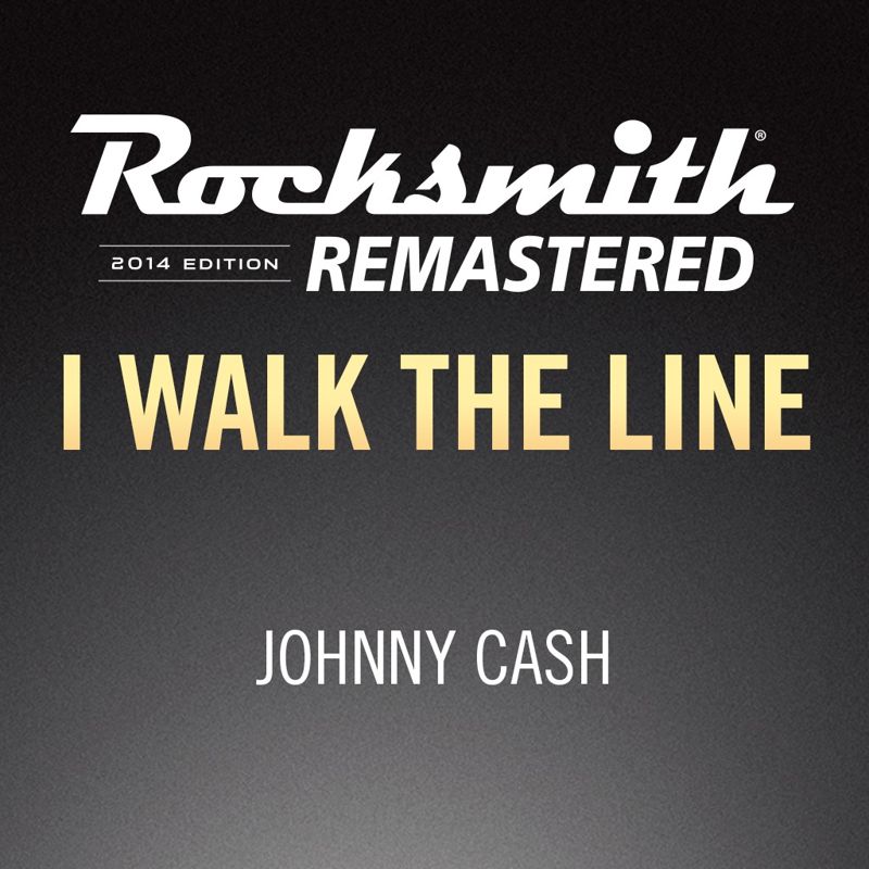 Front Cover for Rocksmith: All-new 2014 Edition - Johnny Cash: I Walk the Line (PlayStation 3 and PlayStation 4) (download release)
