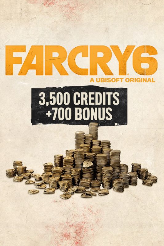 Front Cover for Far Cry 6: 3,500 Credits + 700 Bonus (Xbox One and Xbox Series) (download release)