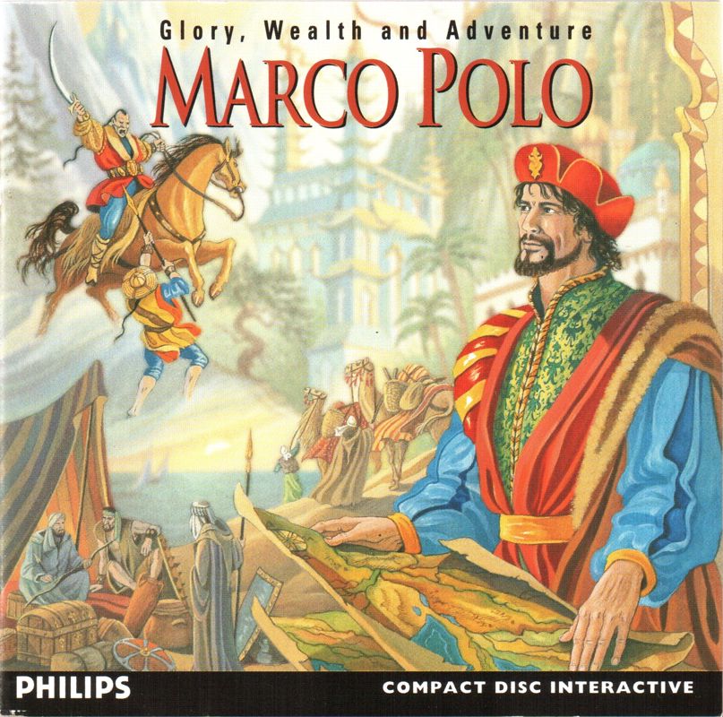 Manual for Marco Polo (CD-i) (Double Disc Case): Front cover