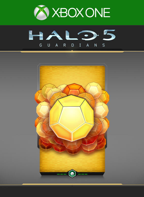 Front Cover for Halo 5: Guardians - 34 Gold REQ Packs + 13 Free (Xbox One) (Download release)