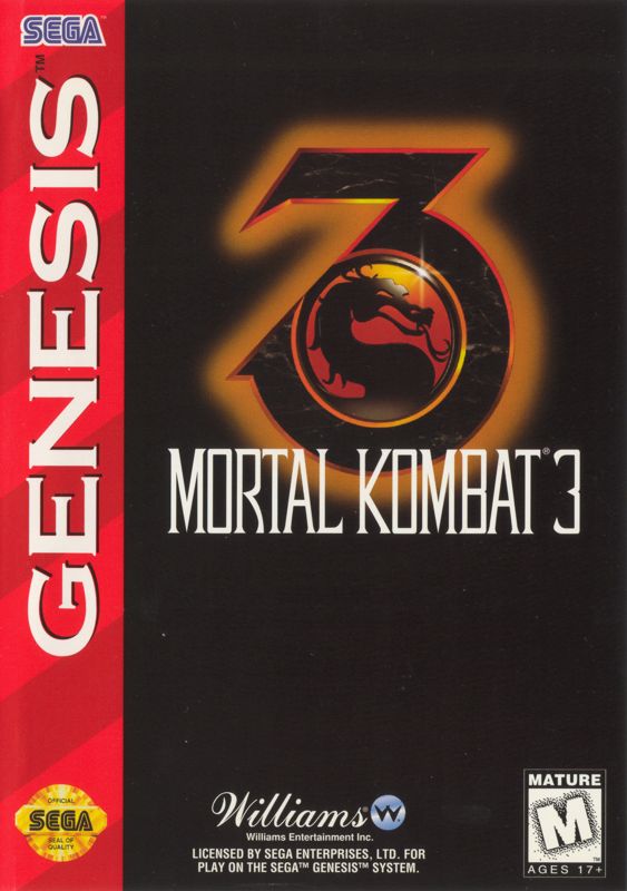 Front Cover for Mortal Kombat 3 (Genesis)