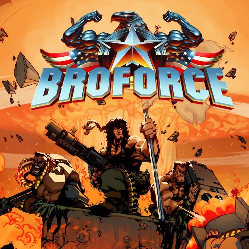 Front Cover for Broforce (PlayStation 4) (PSN (SEN) release)