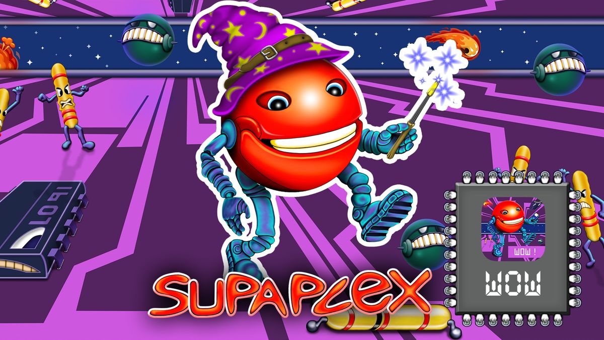 Front Cover for Supaplex Wow! (Nintendo Switch) (download release)