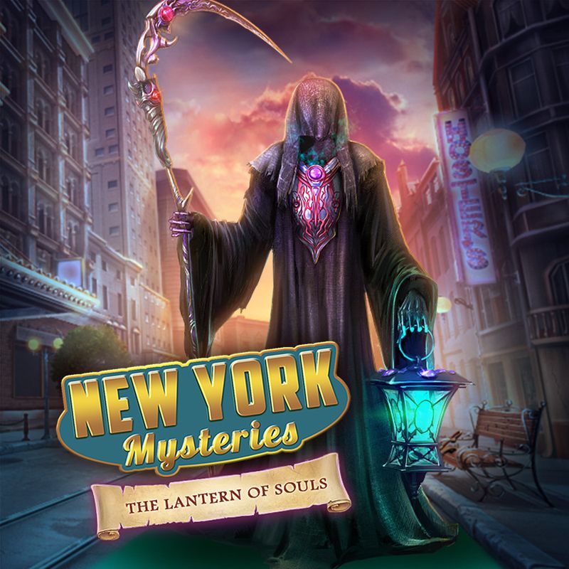 Front Cover for New York Mysteries: The Lantern of Souls (Collector's Edition) (Nintendo Switch) (download release)