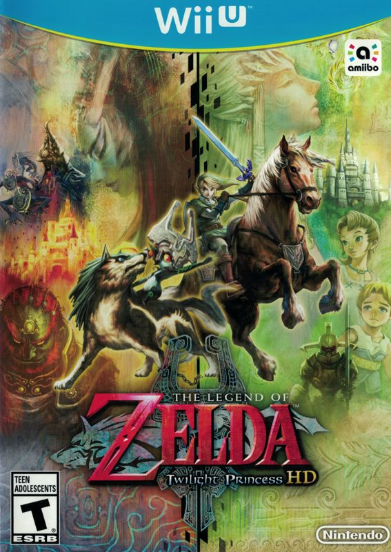 Front Cover for The Legend of Zelda: Twilight Princess HD (Wii U)