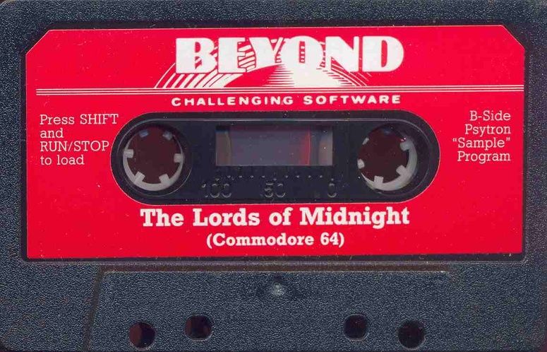 Media for The Lords of Midnight (Commodore 64)