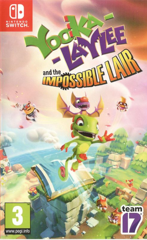 Front Cover for Yooka-Laylee and the Impossible Lair (Nintendo Switch)