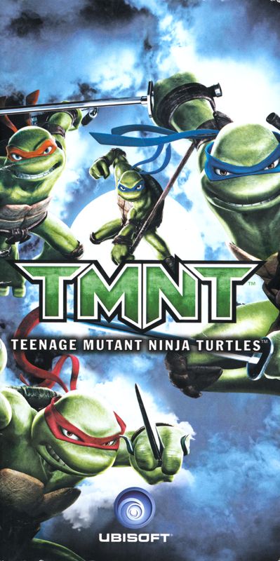 Manual for TMNT (PSP): Front