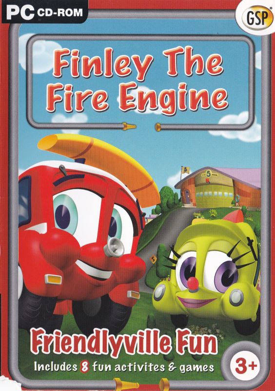 Front Cover for Finley The Fire Engine: Friendlyville Fun (Windows)