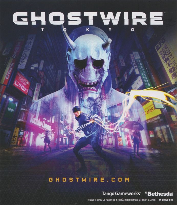 Advertisement for Deathloop (PlayStation 5): Flyer - Side 2 - Ghostwire Tokyo