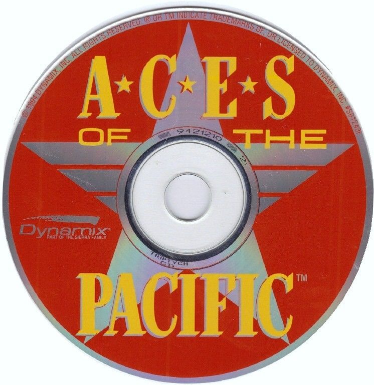 Media for Aces of the Pacific (DOS): CD-ROM Release