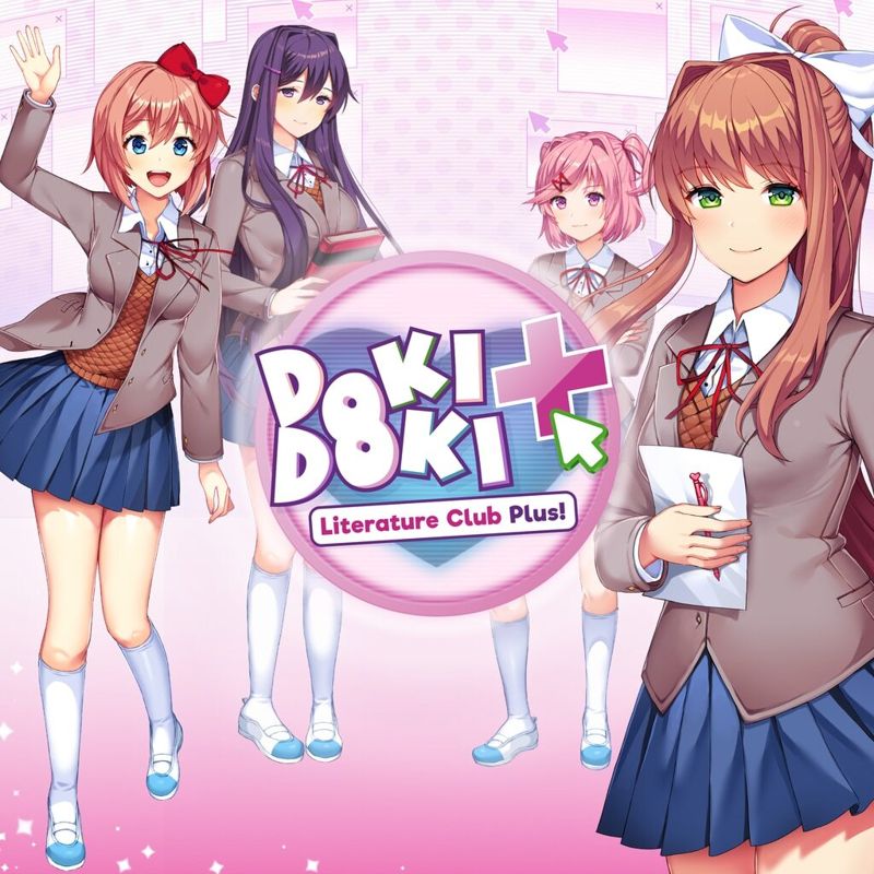 Doki Doki Literature Club Plus! cover or packaging material - MobyGames
