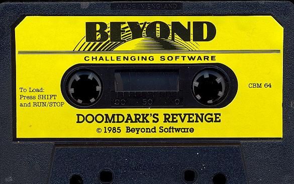 Media for Doomdark's Revenge (Commodore 64): Program Tape