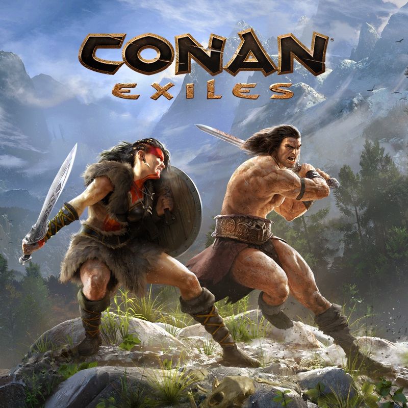 Front Cover for Conan: Exiles (PlayStation 4) (download release): 2019 version