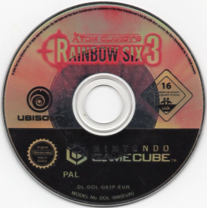 Media for Tom Clancy's Rainbow Six 3 (GameCube)