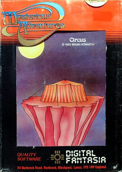 Front Cover for Circus (ZX Spectrum)