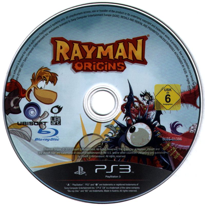 Rayman Legends cover or packaging material - MobyGames