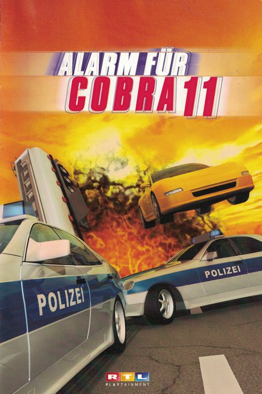 Manual for Alarm for Cobra 11: Hot Pursuit (Windows): Front