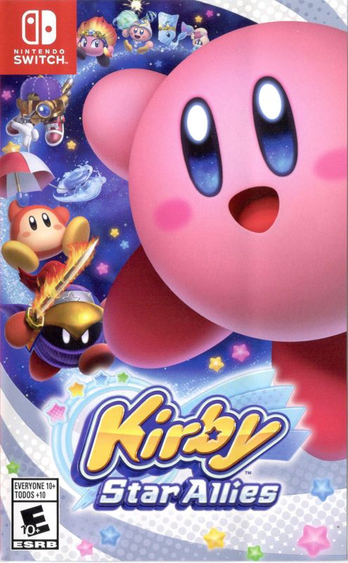 Front Cover for Kirby Star Allies (Nintendo Switch)