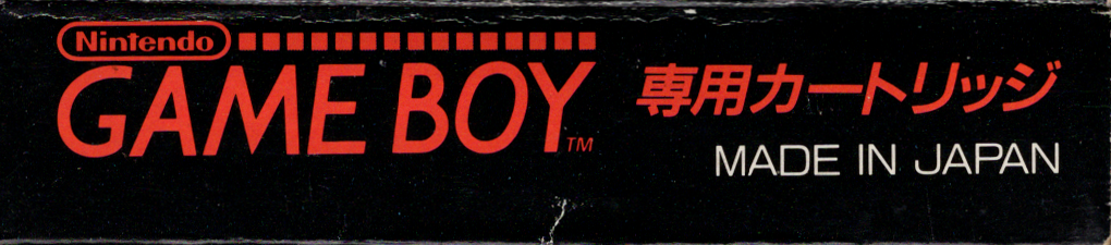 Spine/Sides for Double Dragon (Game Boy): Bottom