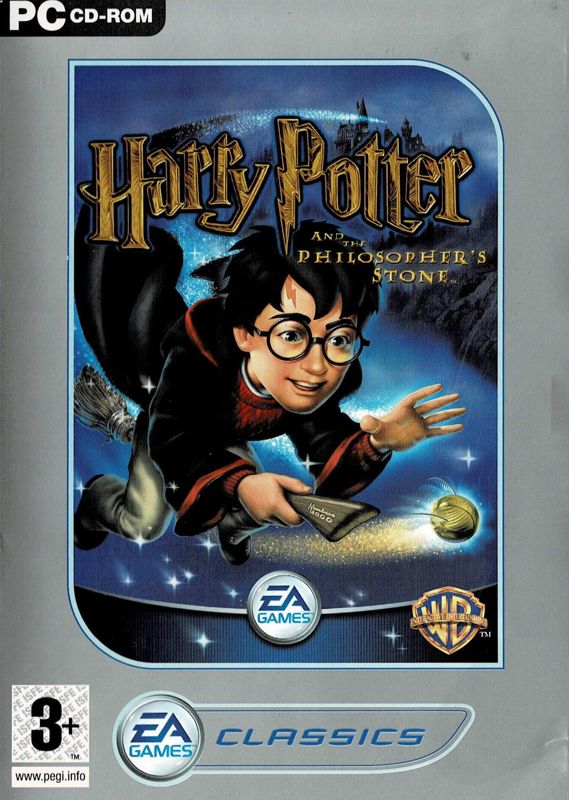 Front Cover for Harry Potter and the Sorcerer's Stone (Windows) (EA Games Classics release)