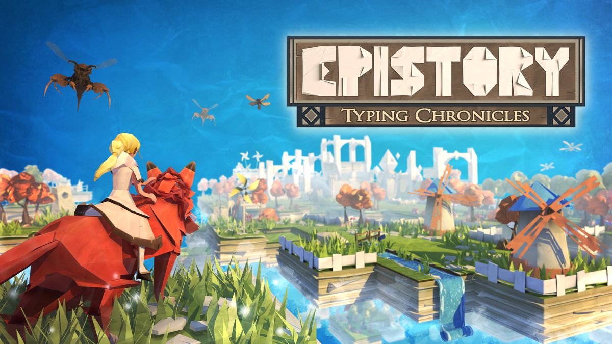 Front Cover for Epistory: Typing Chronicles (Nintendo Switch) (download release)