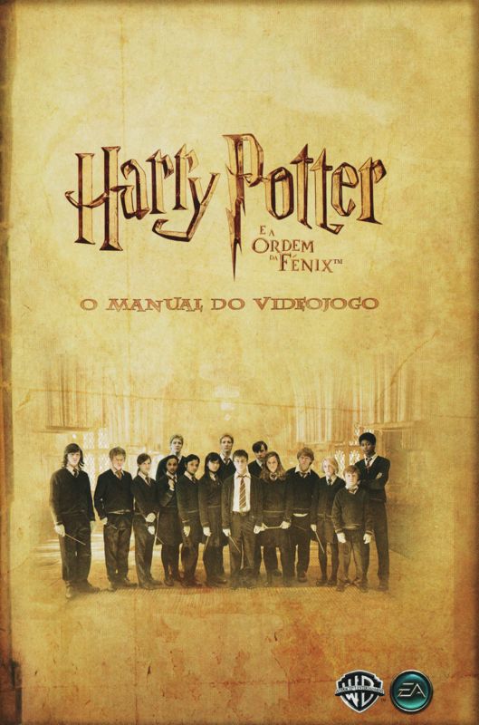 Manual for Harry Potter and the Order of the Phoenix (Windows): Front