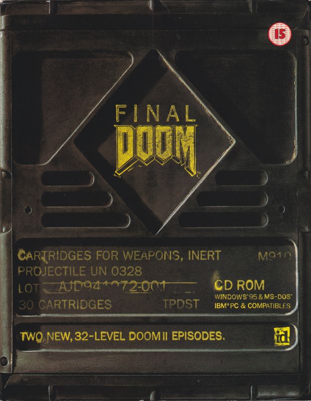 Front Cover for Final Doom (DOS and Windows)