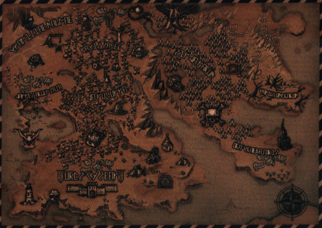 Map for Divinity: Original Sin (Collector's Edition) (Macintosh and Windows) (Kickstarter Backer Edition release): Cloth Map of Rivellon
