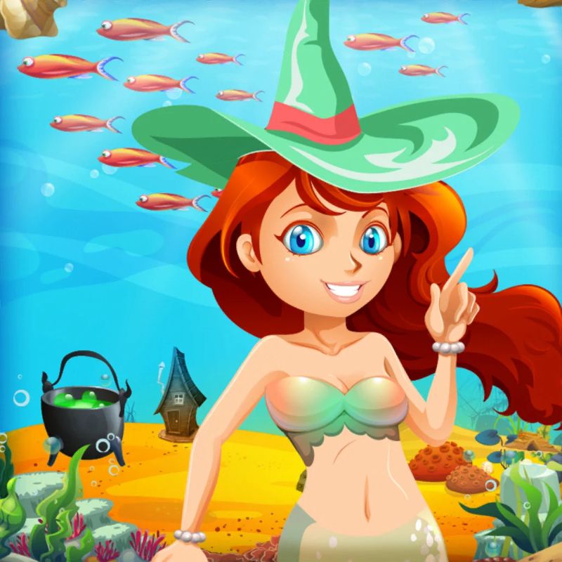 Front Cover for FishWitch Halloween (iPad and iPhone): full/commercial version