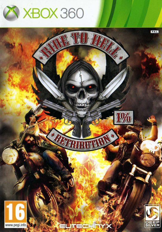 Front Cover for Ride to Hell: Retribution (Xbox 360)