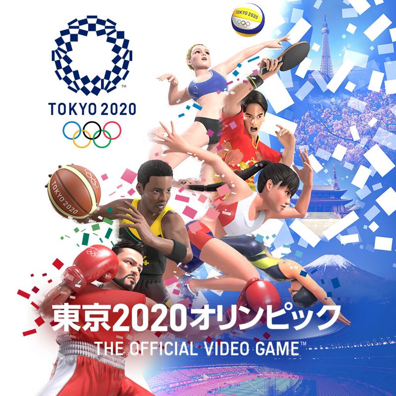 Front Cover for Olympic Games Tokyo 2020: The Official Video Game (Nintendo Switch) (download release)