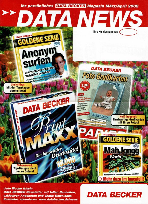 Advertisement for Witchcraft: Hexenjagd durch magische Welten! (Windows): Front