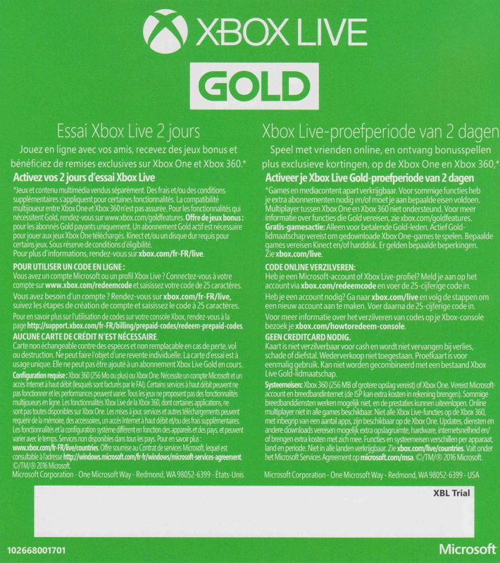 Advertisement for FIFA 17 (Xbox One): FIFA 17 Ultimate Team - back
