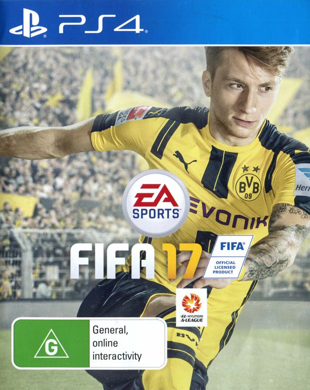 Front Cover for FIFA 17 (PlayStation 4)