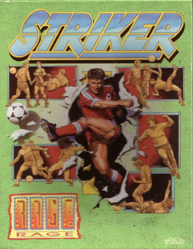 Front Cover for Striker (Amiga) (Amiga Zool Pack release)