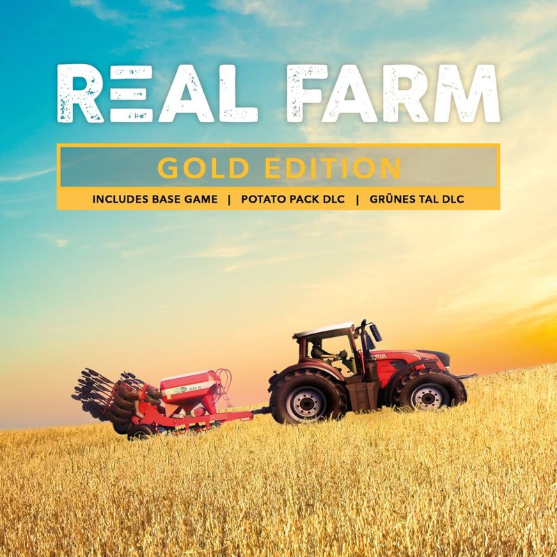Front Cover for Real Farm: Gold Edition (PlayStation 4) (download release)