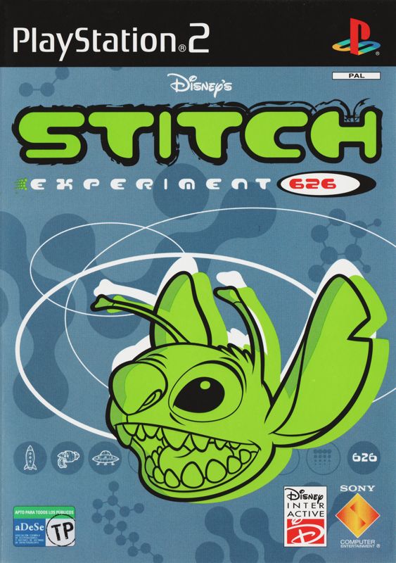 Front Cover for Disney's Stitch: Experiment 626 (PlayStation 2) (Cover version 1)