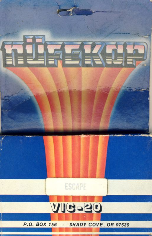 Front Cover for Escape (VIC-20)