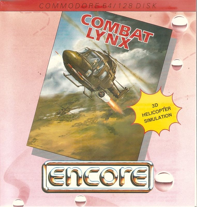 Front Cover for Combat Lynx (Commodore 64) (Budget re-release)