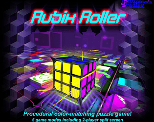 Front Cover for Rubix Roller (Linux and Macintosh and Windows) (itch.io release)