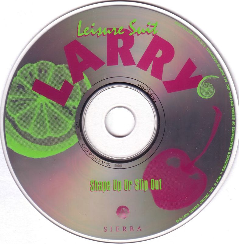 Media for Leisure Suit Larry 6: Shape Up or Slip Out! (DOS)