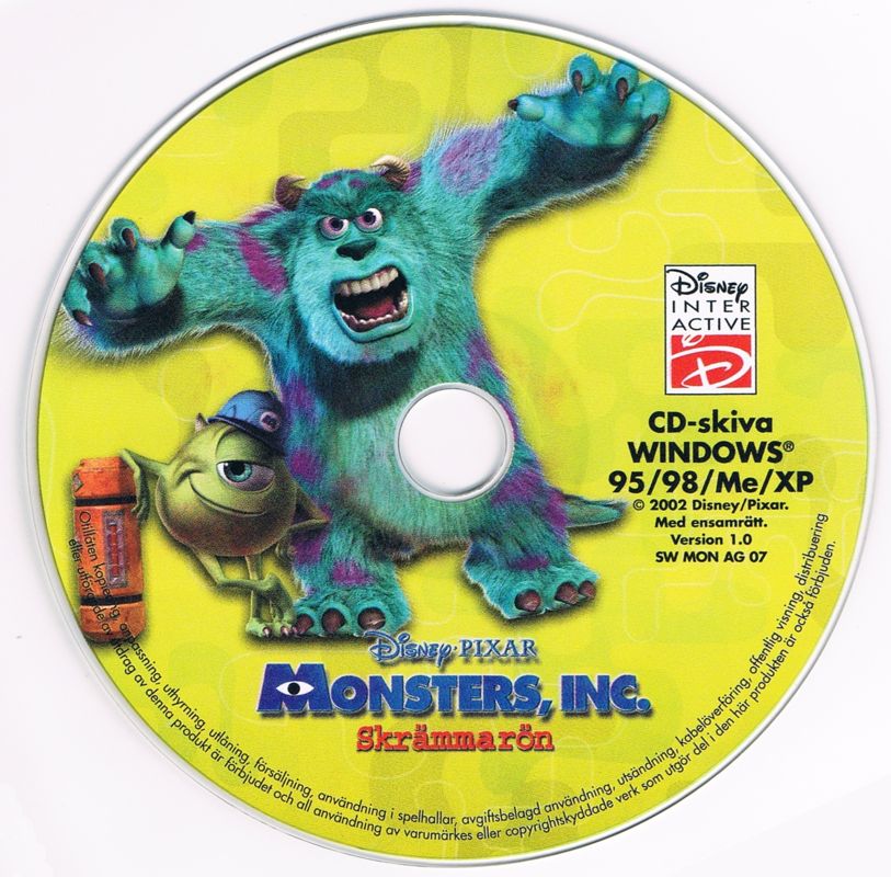 Media for Disney•Pixar's Monsters, Inc.: Scare Island (Windows)