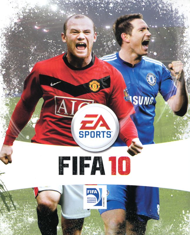 Manual for FIFA Soccer 10 (PlayStation 3) (Platinum release): Front