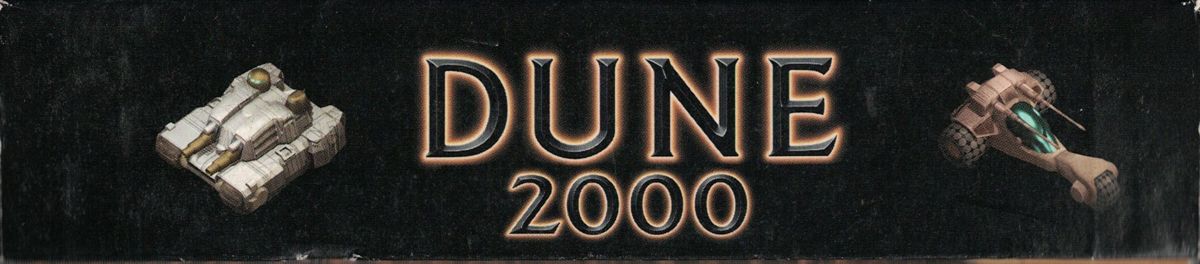 Spine/Sides for Dune 2000 (Windows) (Virgin release): Top