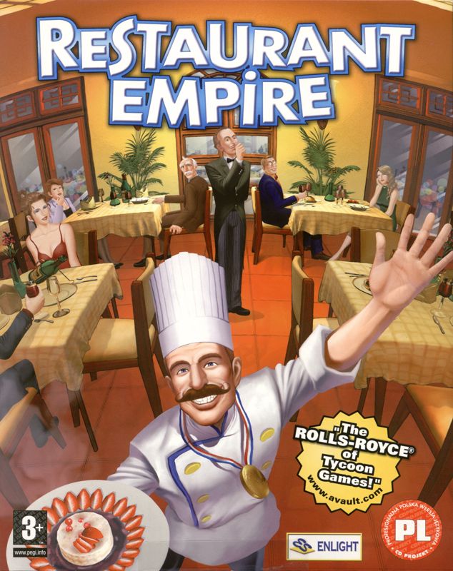 Front Cover for Restaurant Empire (Windows)