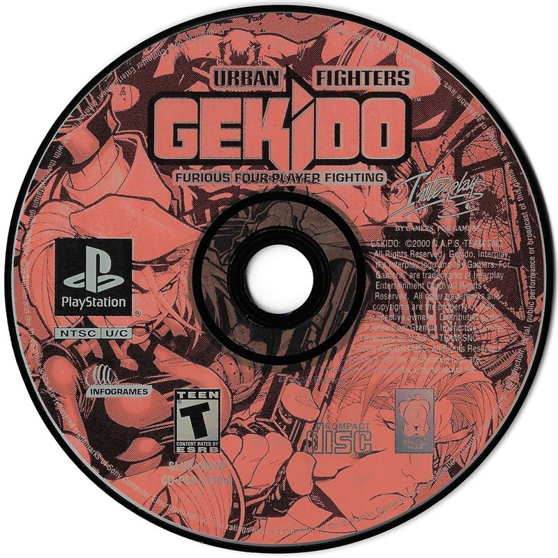 Media for Gekido (PlayStation)